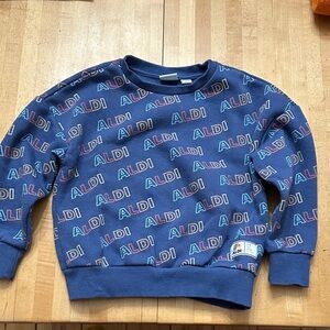 Aldi Kids' Navy Graphic Sweatshirt